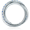 Ring Zirkonia blau