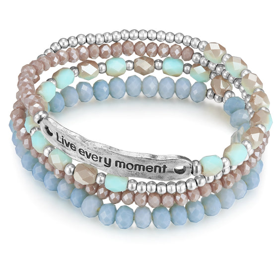 Armband Kristall bunt