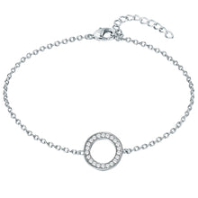  Armband verziert mit Kristallen von Swarovski® weiß