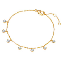  Armband gelbgold verziert mit Kristallen von Swarovski®